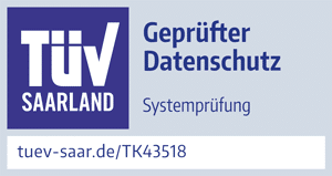 Nect | TüV Zertifikat: Geprüfter Datenschutz (TK43518)